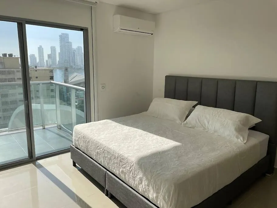 Hermoso Apartamento Con Vista A La Bahia Lägenhet Cartagena Colombia
