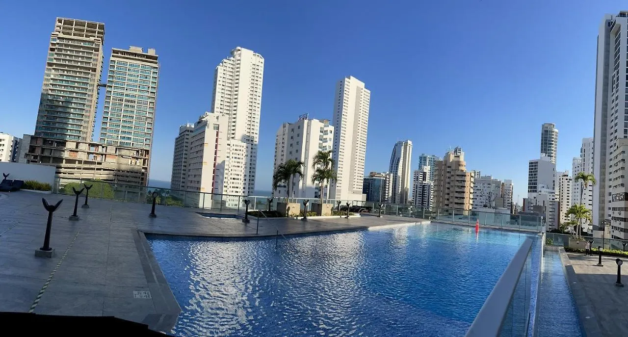 Hermoso Apartamento Con Vista A La Bahia Apartment Cartagena